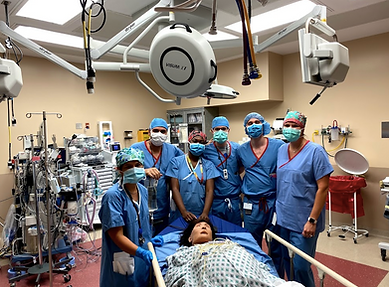 Residents regularly participate in Obstetric Anesthesia simulation scenarios to better prepare them for their OB Anesthesia rotation
